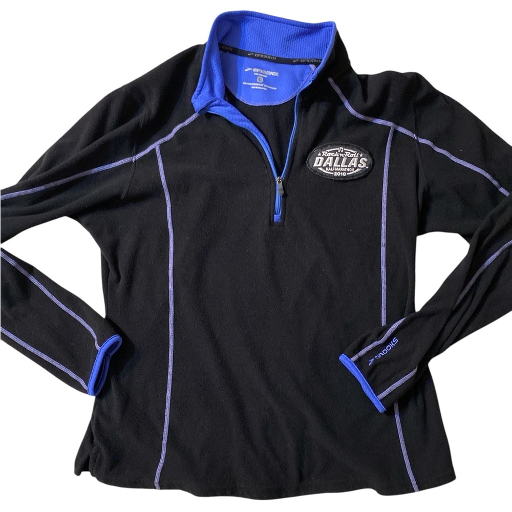 Brooks Women's Soft Shell Size Large Rock N Roll Dallas 1/2 Marathon Jacket 2010